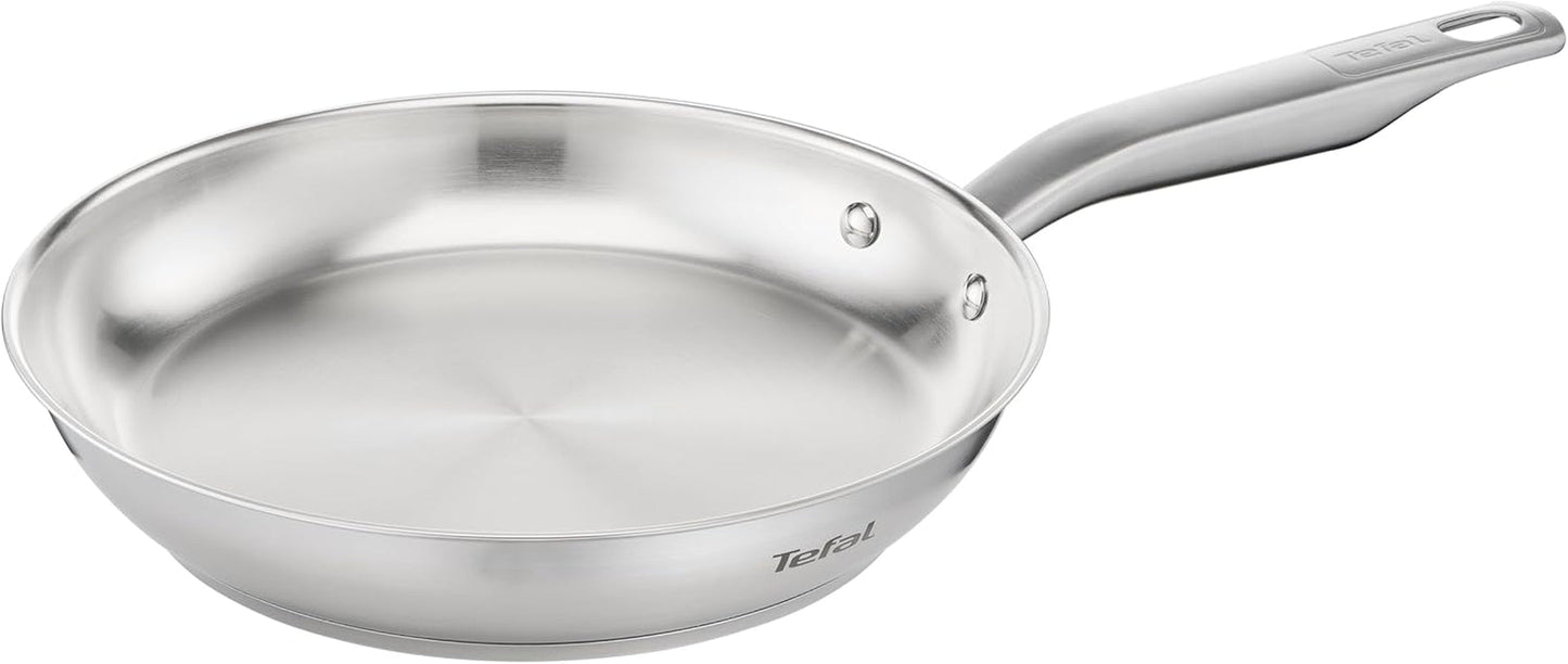TEFAL VIRTUOSO padella 28 cm, Padella in acciaio inox, induzione Pentole e Padelle Naty Shop 24 Cm Senza rivestimento