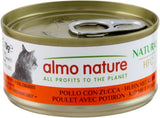 Almo Nature HFC Alimento umido naturale per gatti - Ricette assortite con pollo - 6 x 70g