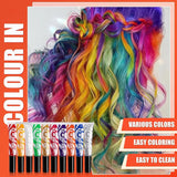 Tintura Per Capelli Temporanea Verde - Tintura Per Capelli Gesso Per Capelli 14ml, Tintura Per Capelli Verde In Stick Lavabile, Gesso Per Capelli Colore Istantaneo, Tintura Per Capelli Gesso Carnevale Per Natale Halloween, Carnevale, Tinture Per Capelli Cosplay Naty Shop