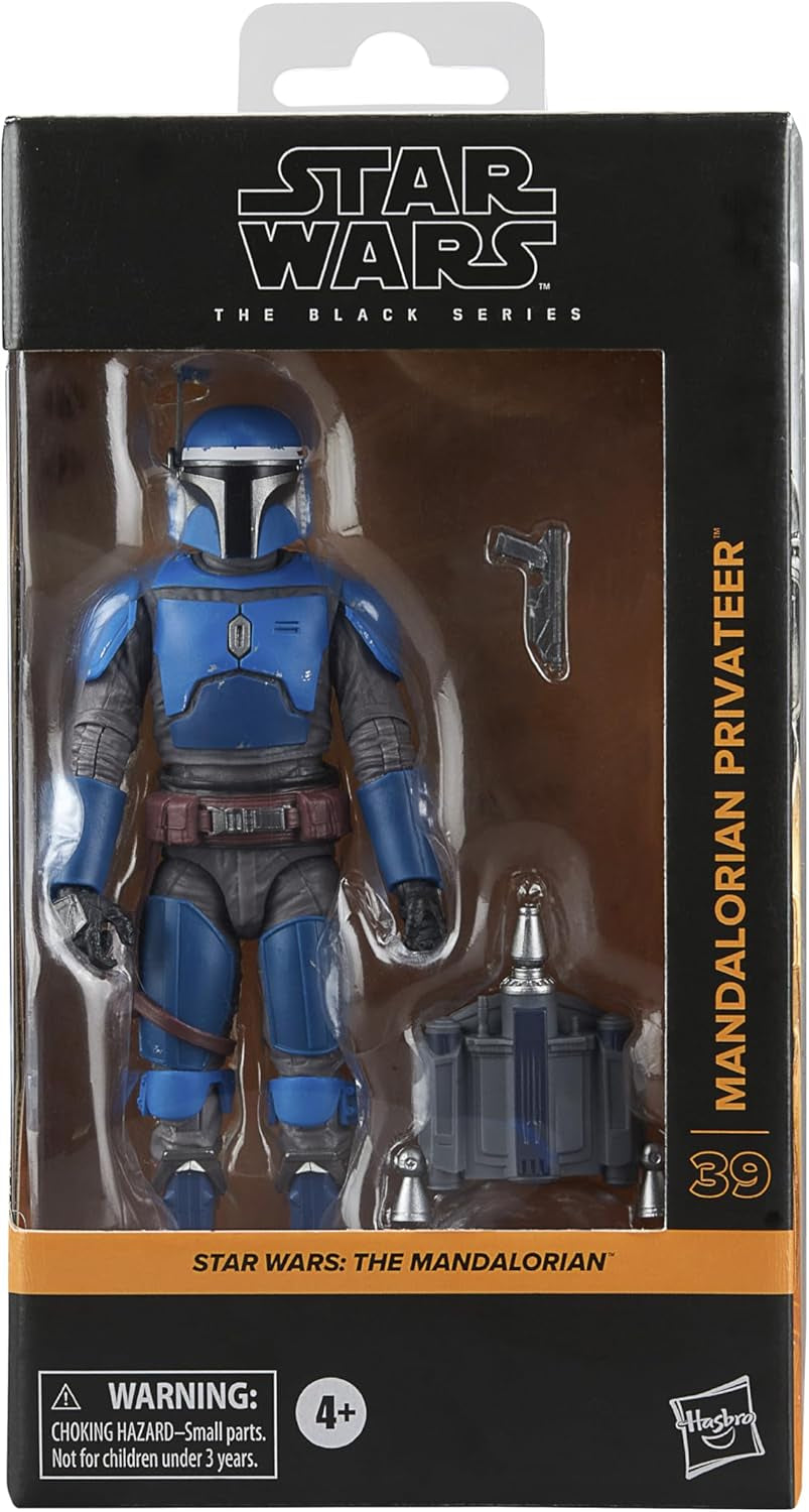 Star Wars The Black Series The Mandalorian Privateer The Mandalorian Action Figure da collezione Scala 15 Cm Action figures Naty Shop