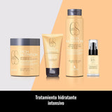 Maschera idratante per capelli - Nutrizione ricca - 500 ml - capelli secchi e danneggiati - con olio di noce del Brasile - nutre e fornisce un'idratazione intensa ai capelli, ripara Naty Shop Hair Mask