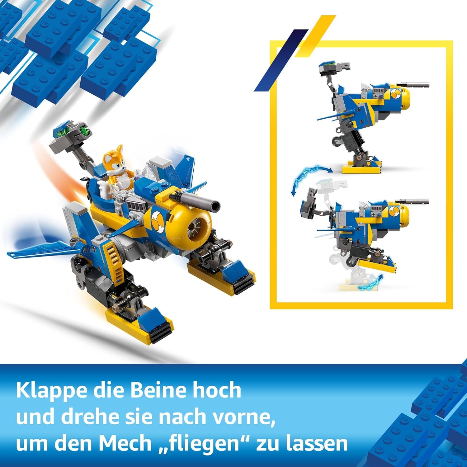 LEGO Sonic il riccio Ciclone vs. Metal Sonic - Giocattolo da collezione Mech con 2 minifigure di videogiochi - Idea regalo per ragazzi e ragazze a partire da 8 anni e appassionati di giochi adolescenti 77002 Set da costruzione Besuche den LEGO-Store
