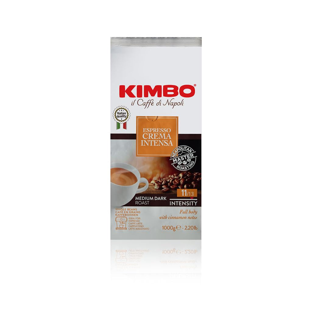 Caffè in grani intero Crema Intensa, tostatura media, sacchetto da 1 kg