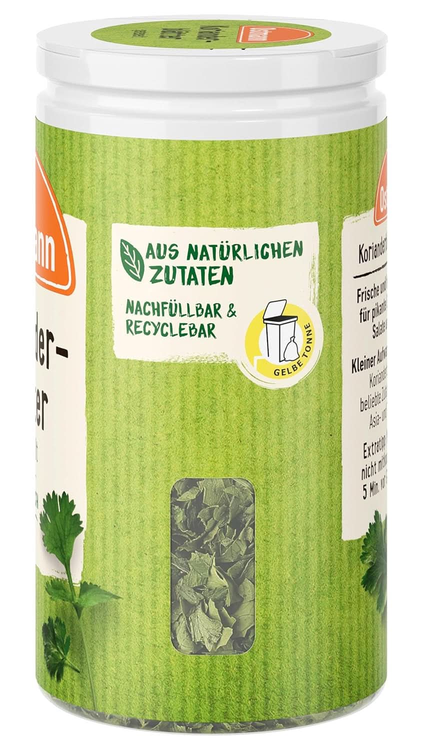 Ostmann - Foglie di coriandolo, 10 grammi Condimente Naty Shop