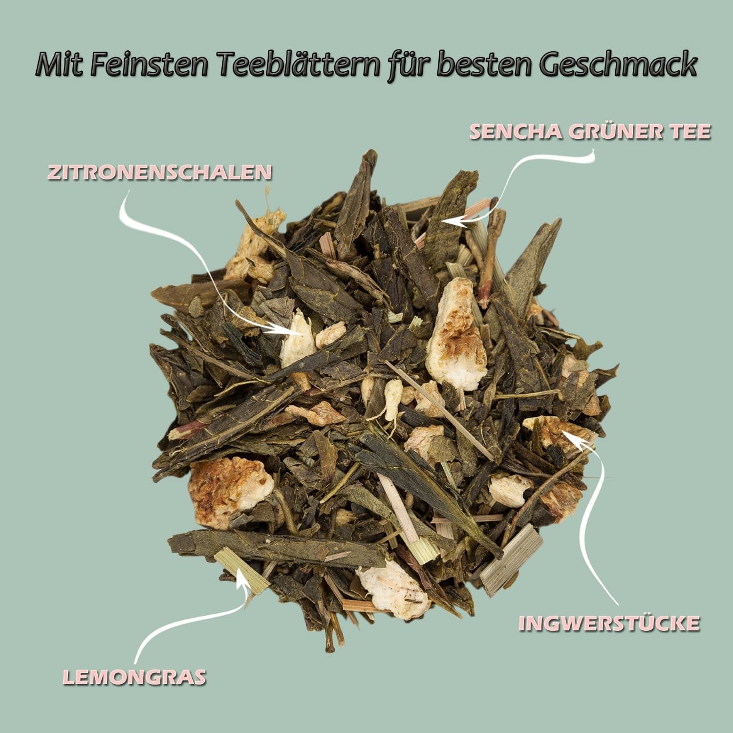 YC Yang Chai Sencha Green Tea BIO 250G - Tè giapponese sfuso al gusto di bergamotto - Tè verde giapponese originale "Dinastia Sencha" da coltivazione biologica controllata