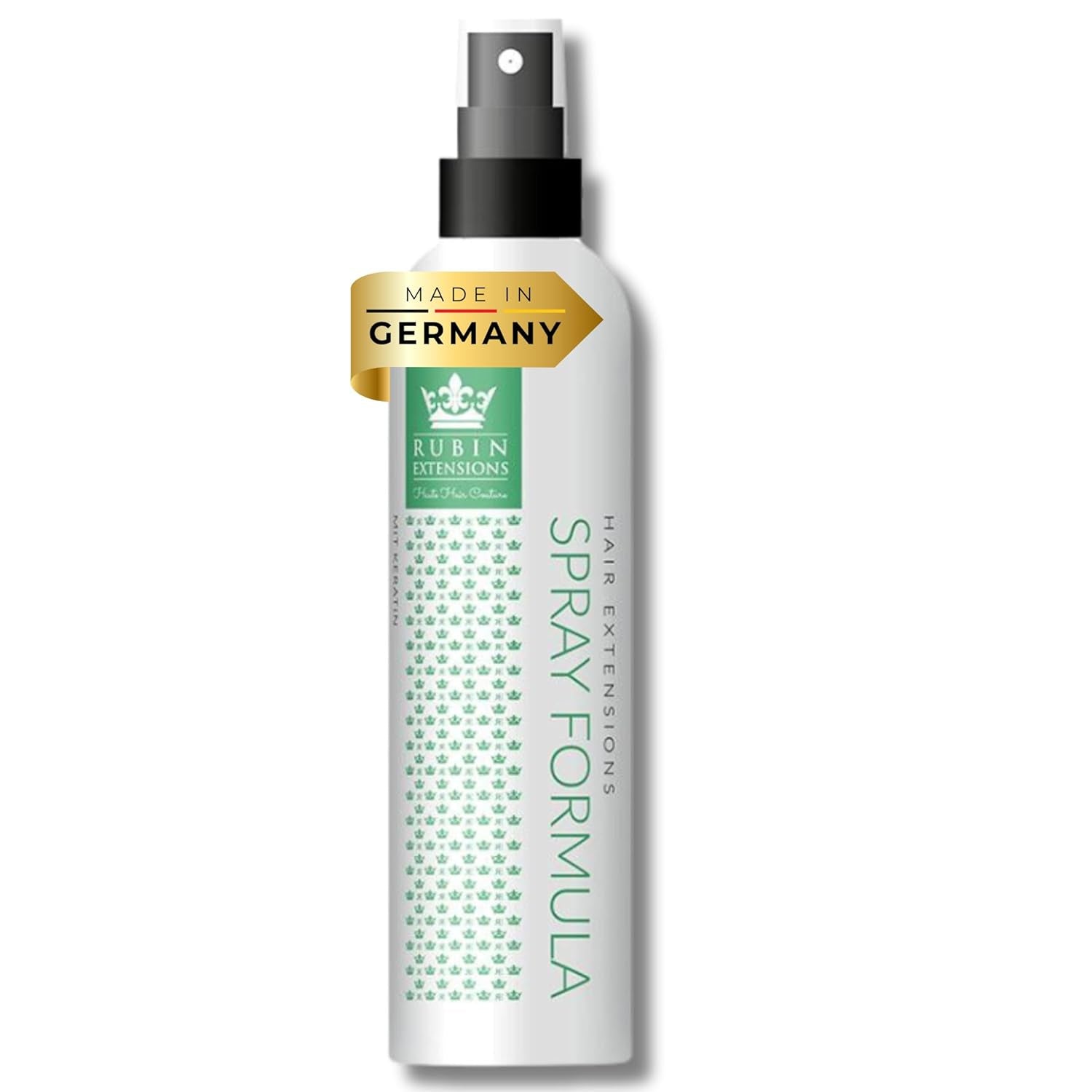 Spray bifasico per la cura delle extension di capelli umani | cheratina, collagene e B5 altamente concentrati | protezione e lucentezza per le extension adesive per capelli umani | ideale per extension e trecce di capelli umani | Confezione da 2 prodotti districanti per capelli Naty Shop 200 Ml (1 confezione)