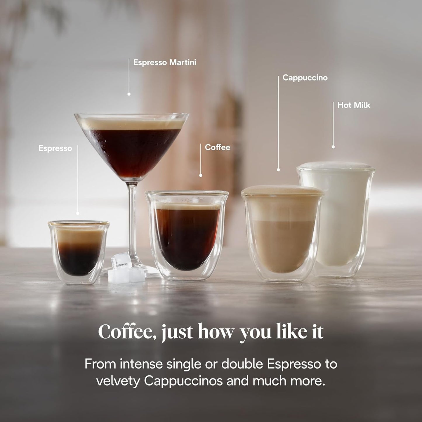 Macchina per caffè espresso portafiltro De'Longhi Classic EM450.M con montalatte professionale, corpo interamente in metallo, 15 bar, serbatoio dell'acqua da 1,7 l, acciaio inossidabile/metallo