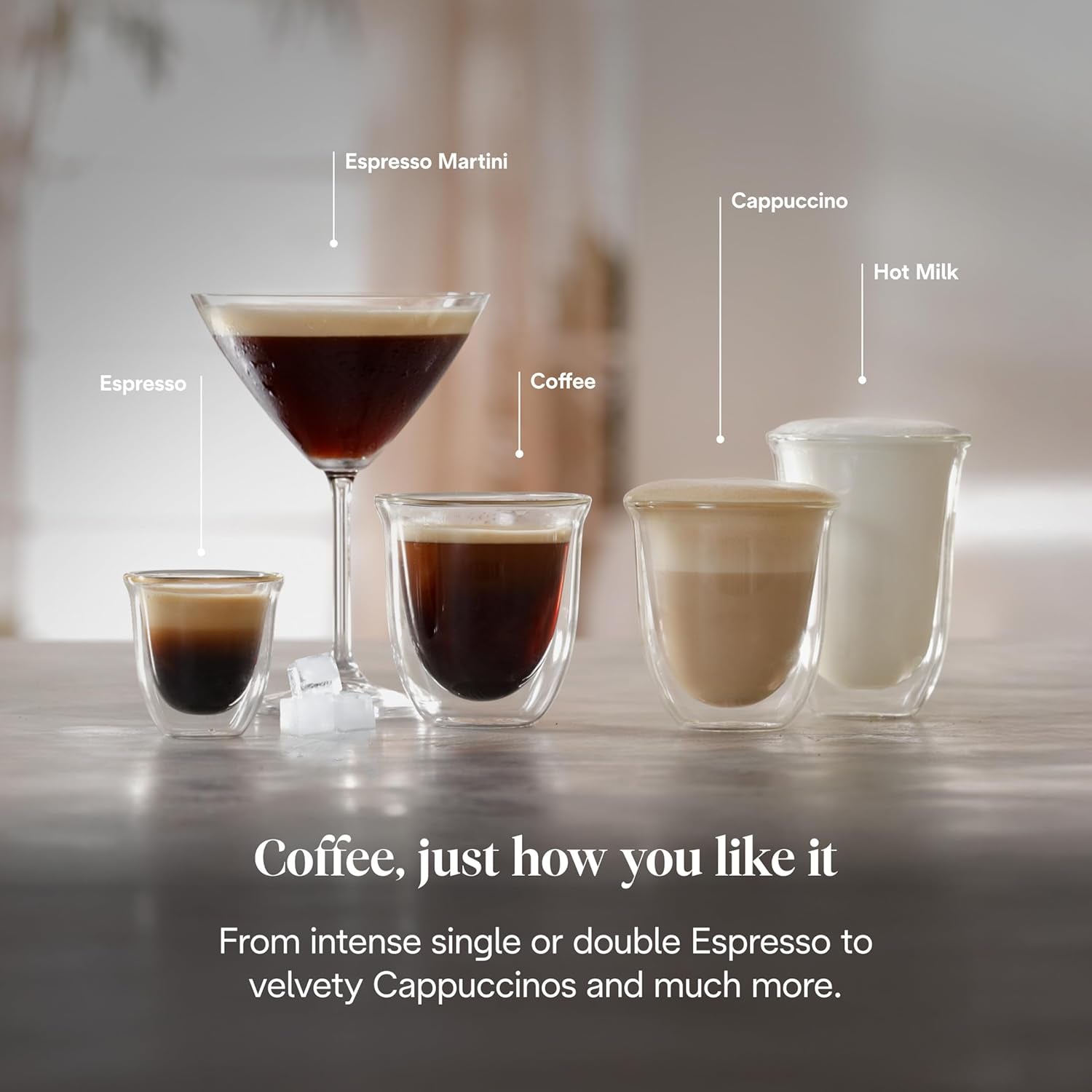 Macchina per caffè espresso portafiltro De'Longhi Classic EM450.M con montalatte professionale, corpo interamente in metallo, 15 bar, serbatoio dell'acqua da 1,7 l, acciaio inossidabile/metallo