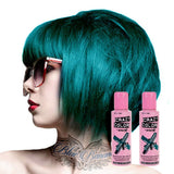 2x Tinta per capelli semipermanente 100ml (verde pino) Naty Shop Tintura per capelli verde 100 Ml (confezione da 2)