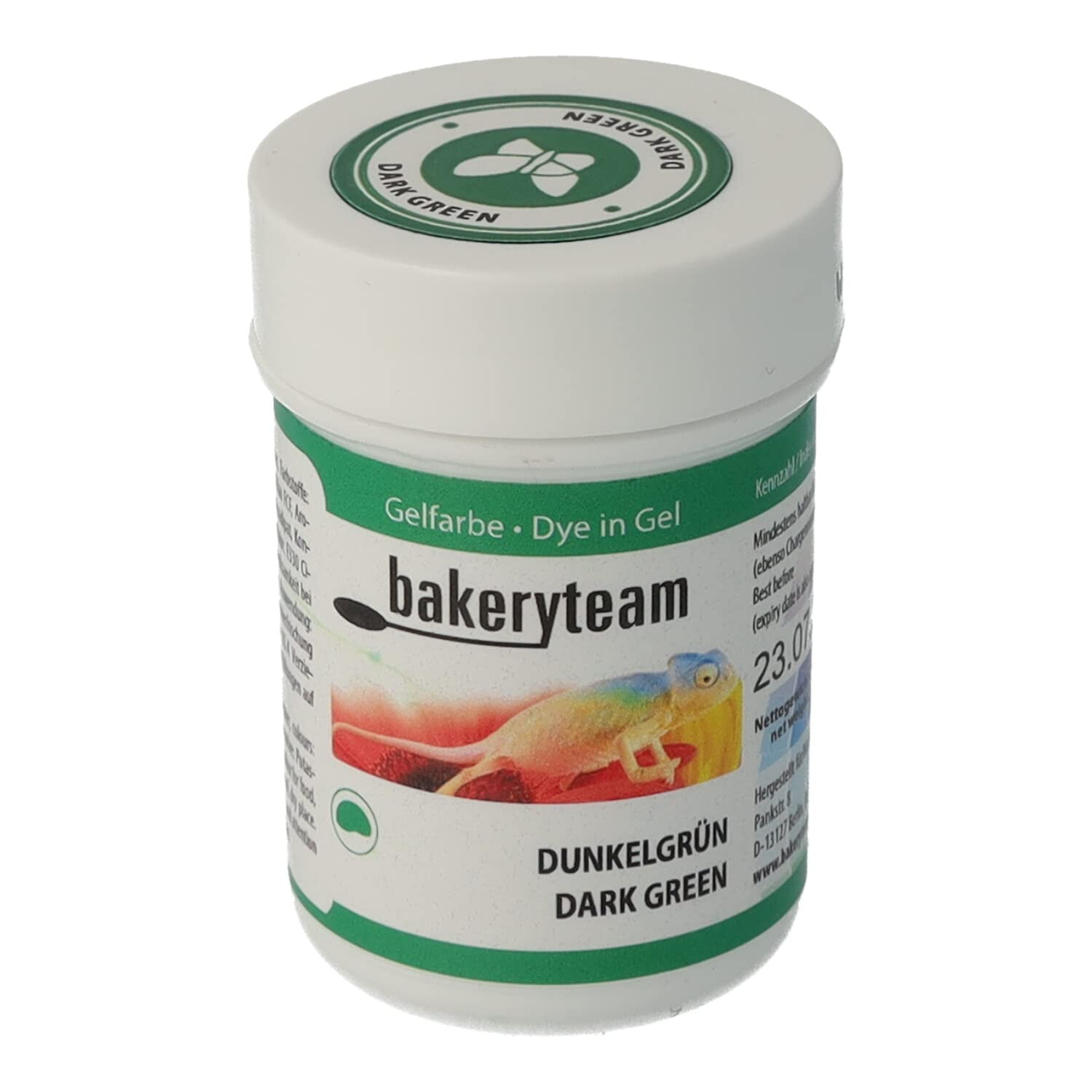 Gel colorante alimentare per glassa Bakeryteam, giallo chiaro, 35 g