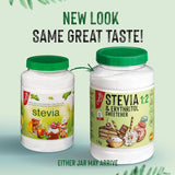 Dolcificante Stevia + Eritritolo 1:2, 1G = 2G Zucchero, 1 Kg Dolcificanti Naty Shop