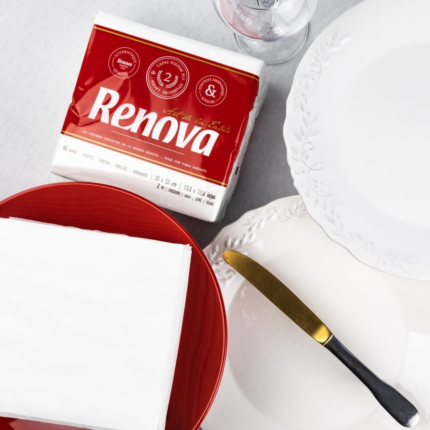 Salviette Renova - 3 confezioni da 540 pezzi