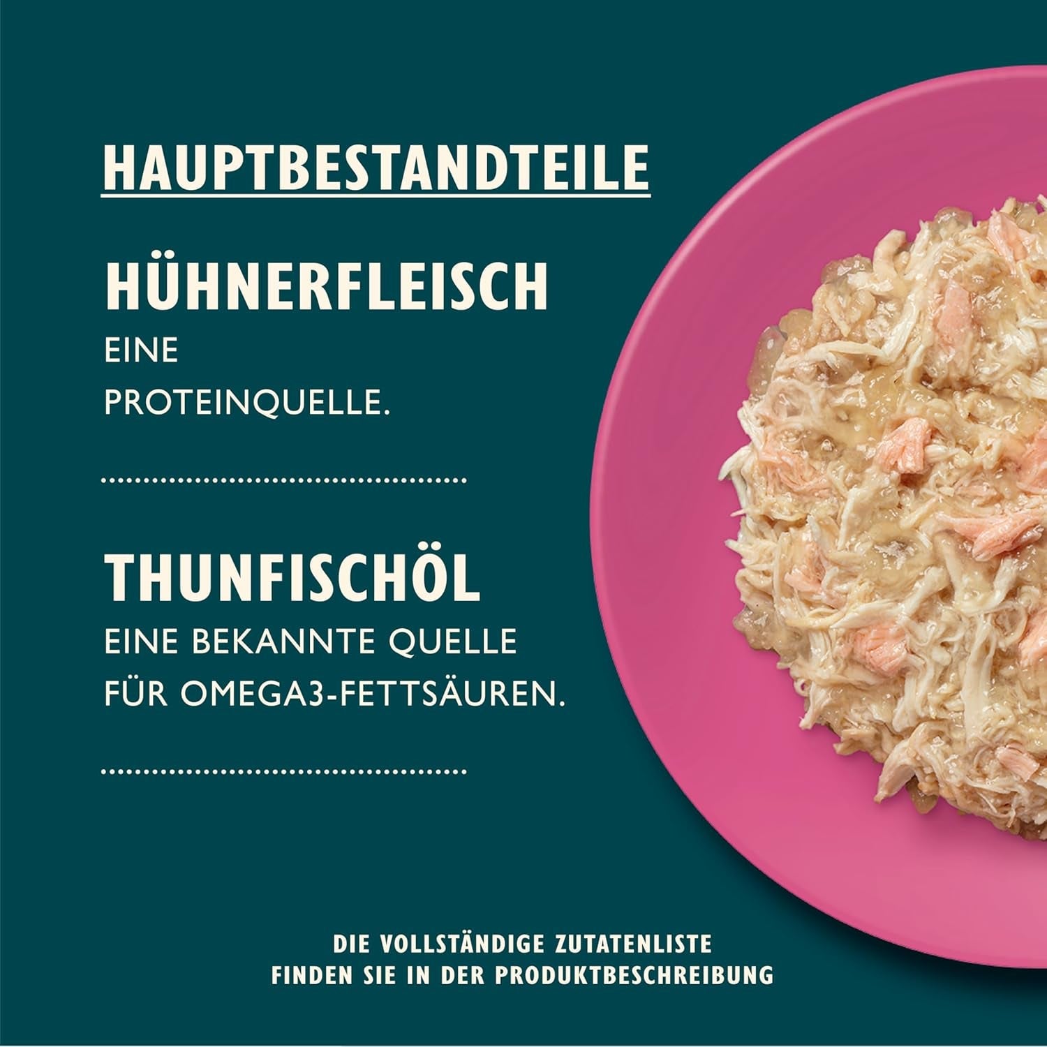 Lily's Kitchen Aus Naturichen Ingredient hermestellung Zerkleinerte Filets in Gelee mit Hühnchen und Lachs Ausgewachsen Nassfutter für Katzen 70 g Dose