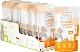 MjAMjAM - Cibo umido premium per gatti - Busta comprimibile - Pollo succoso con deliziose carote Confezione da 12 (12 x 125 g) Senza cereali con carne extra