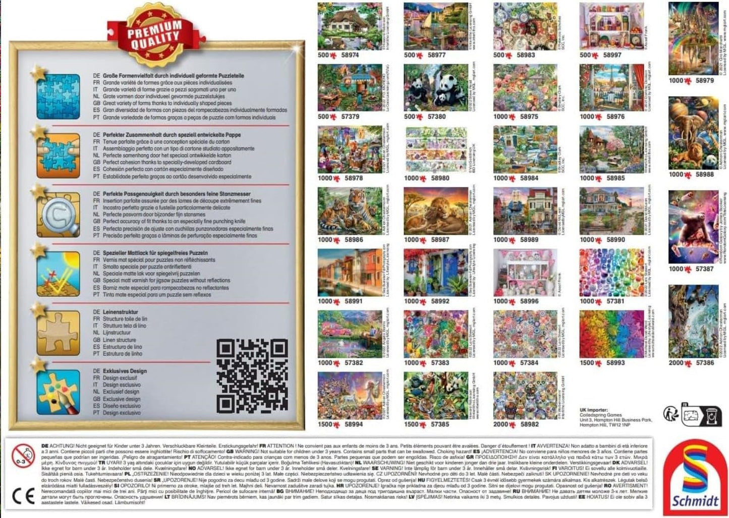 Schmidt Spiele 57392 Dream Big, gatti, puzzle 1000 pezzi Puzzle Naty Shop