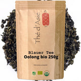 Khla - Tè Oolong Bio 100 G - Tè Blu - Tè Sfuso Naturale - Tè Asiatico Biologico - Sfuso e Tagliato - Tè alle Erbe e Infuso - Dalla Cina