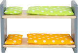 Casa delle bambole Small Foot Casa a schiera in legno a 3 piani con facciata aperta e 12 mobili per 3 anni e oltre 11802 Case delle bambole Bianco Grigio Naty Shop