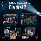 I Tre??? - Crime Puzzle - La Villa dei Puzzle By KOSMOS 697976, 300 pezzi, Si illumina al buio, Con lampada UV, Lettura, Puzzle, Soluzione di enigmi, Puzzle da detective Da 10 anni Puzzle Naty Shop