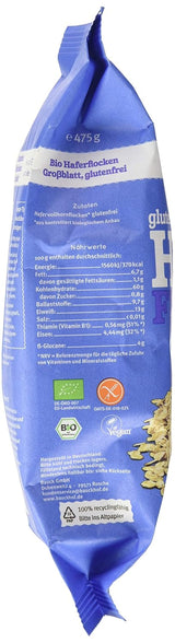 Fiocchi d'avena bio, 475 g
