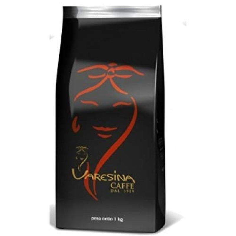Caffè in grani Varesina Caffé Plata | Caffè espresso dall'aroma particolarmente corposo e forte | 60% Arabica, 40% Robusta | Qualità Barista | Cereali integrali