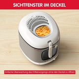 Friggitrice AM4800 Mega 2Kg, friggitrice ad olio, filtro odori, 1800 W Elettrodomestici Naty Shop