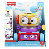 Fisher-Price Robot didattico 4 in 1 Linus per neonati e bambini piccoli, giocattolo a partire da 6 mesi - lingua tedesca, HCK39 Baby Toys Naty Shop