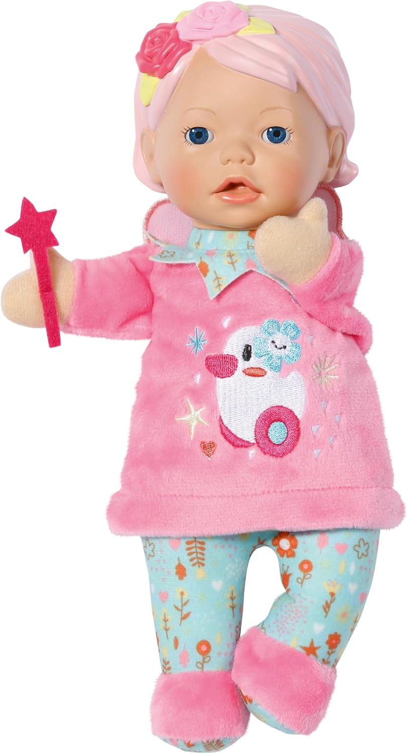 BABY Born For Babies Fee Bambola dal corpo morbido con tasche per le dita nelle braccia Marionetta alta 26 cm 834695 Zapf Creation