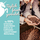Arrosto bianco - EINZIG - 1kg - Kaffeebohnen kafeinfrei - 100% Arabica dal Perù - schonend & umweltfreundlich entkoffeiniert - säurearm mit voller Crema - ideal für jede Zubereitungsart