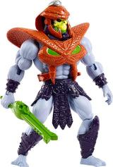 MASTERS of the UNIVERSE Snake Armor Skeletor - 16 giunti mobili, confezione retrò, mini fumetto, per bambini dai 6 anni in su e collezionisti adulti, action figure HKM68 Naty Shop