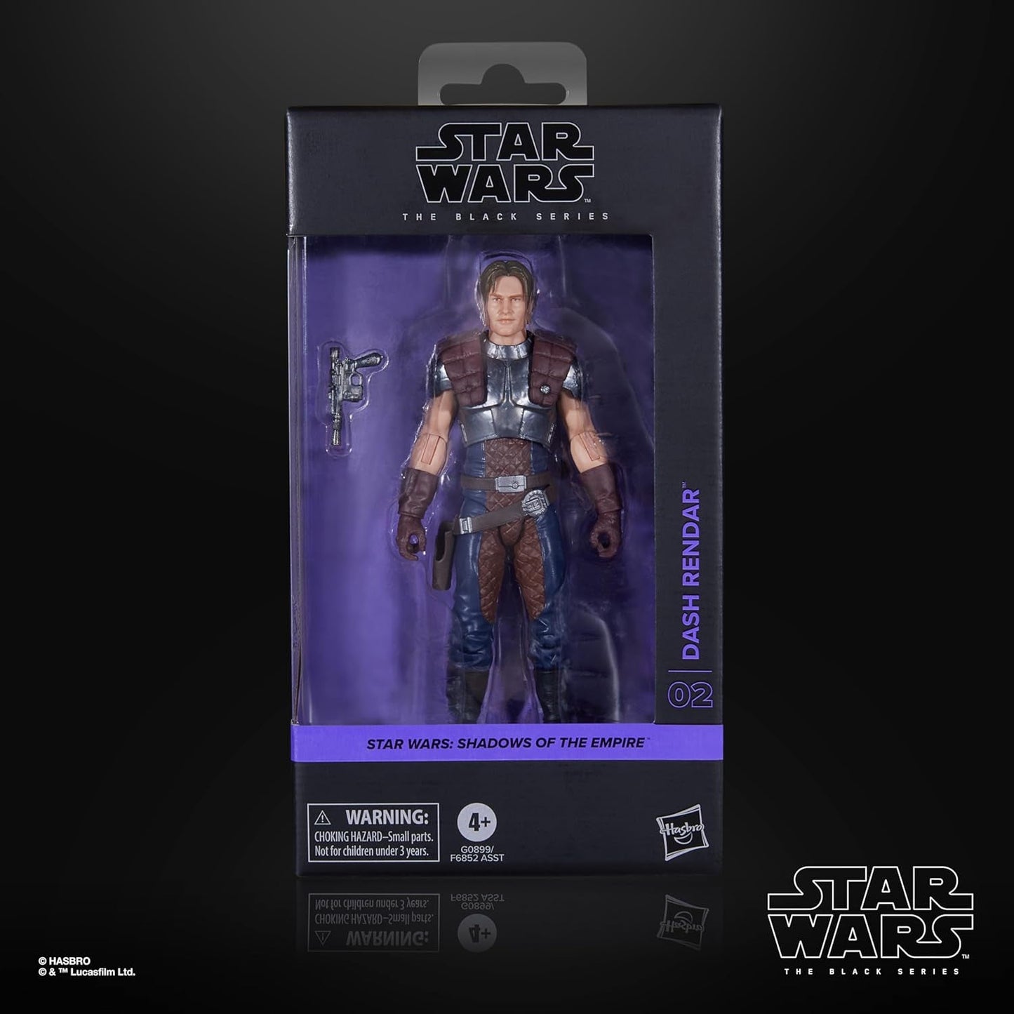 Star Wars Black Series Dash Rendar, Star Wars: Shadows of the Empire Figura da collezione (15 cm) Action figures Naty Shop
