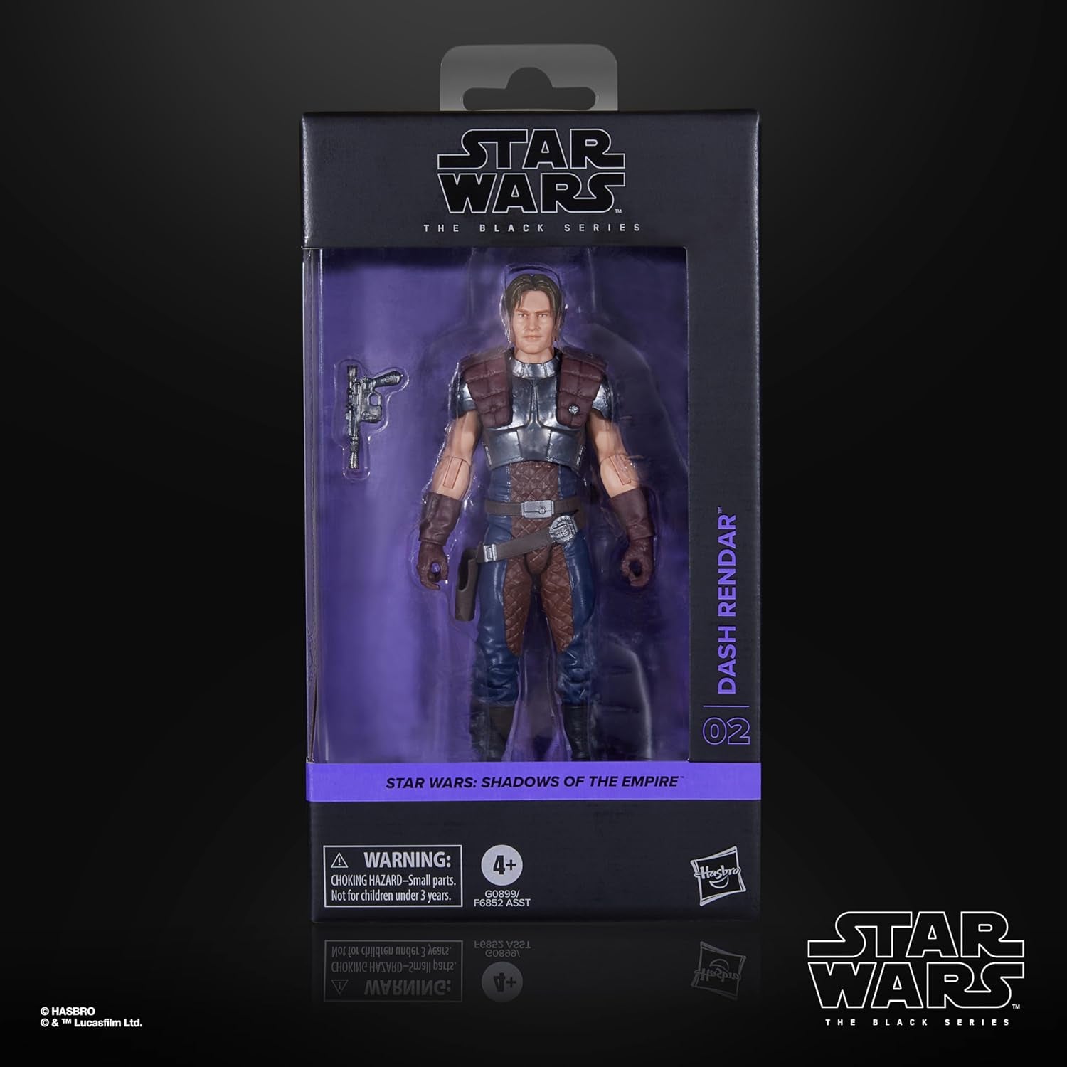 Star Wars Black Series Dash Rendar, Star Wars: Shadows of the Empire Figura da collezione (15 cm) Action figures Naty Shop