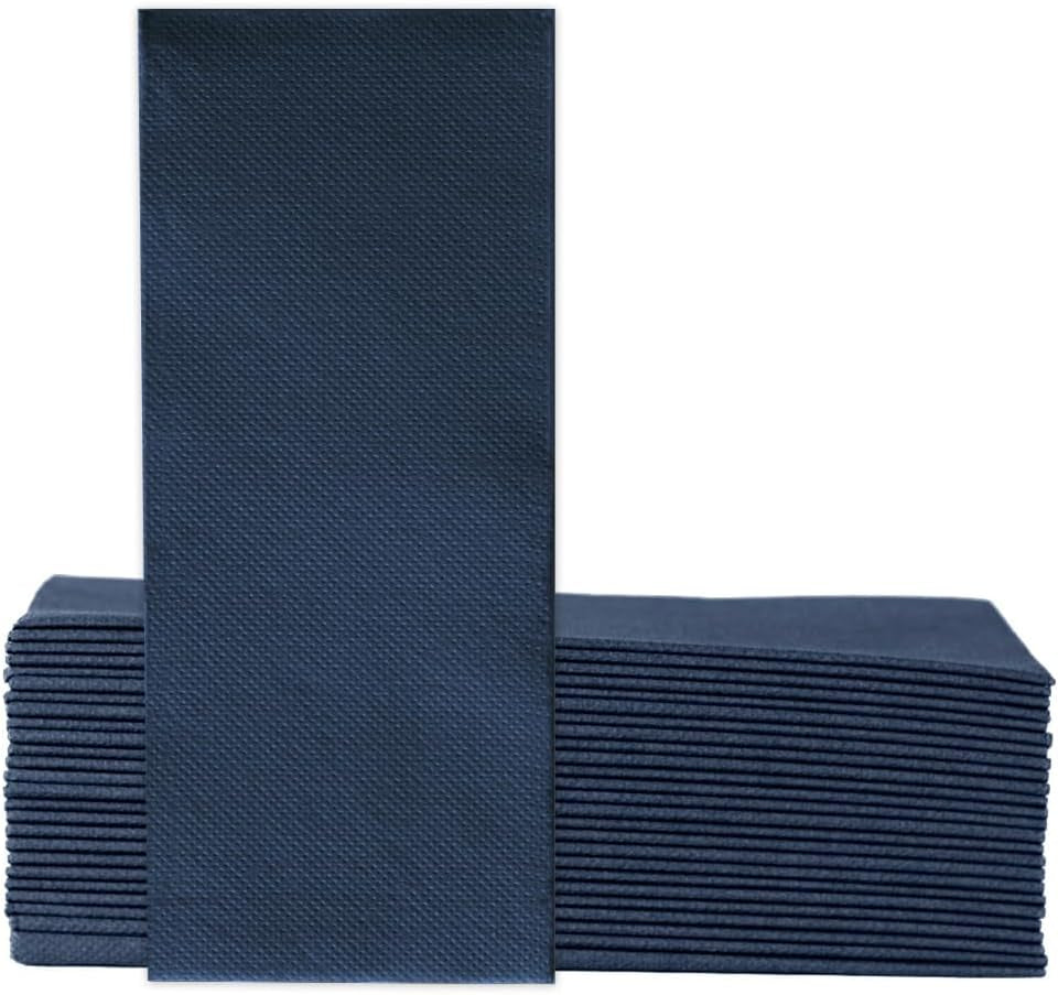 Soft Point 50 fazzoletti di carta 1/8 di piega Fazzoletto di carta usa e getta di alta qualità 32X38 cm Champagne
