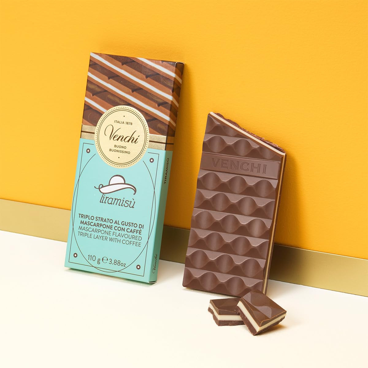Venchi - Tiramisù al cioccolato 110g - senza glutine