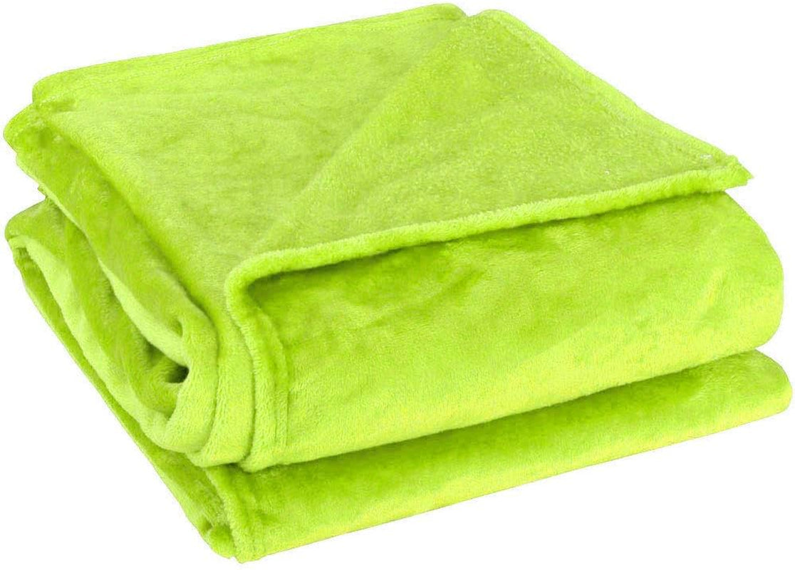 Mappa delle fonti di approvvigionamento Accogliente coperta coperta copriletto Morbida e calda coperta in pile come coperta per divano Coperta per divano Soggiorno e morbida coperta Morbida coperta in peluche di lana Arancione 150X200Cm Letti e coperte Besuche den uxcell-Store Giallo, verde 70 "X78"