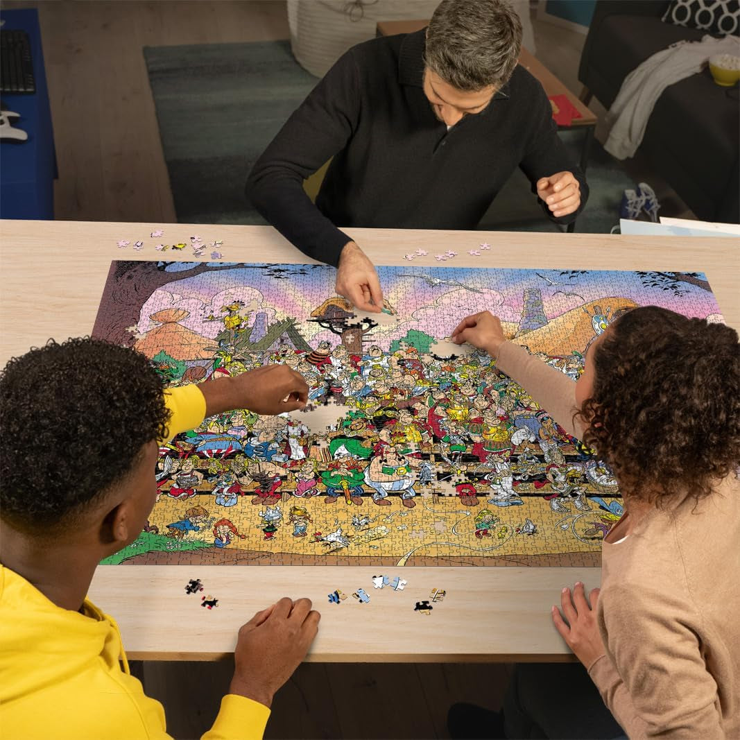 Ravensburger - Puzzle per adulti - Puzzle da 3000 pezzi - Universo di Asterix - Adulti e bambini dai 14 anni - Puzzle di alta qualità prodotto in Europa - Personaggi dei fumetti - 14981 Puzzle Naty Shop