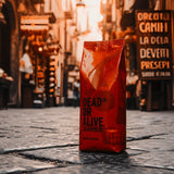 DEAD OR ALIVE DIAVOLO – Espresso Extra Fondente – 100% Robusta – Estremamente Forte – Bassa Acidità – Crema Stabile – Fagioli Interi 1kg – Arrosto Napoli