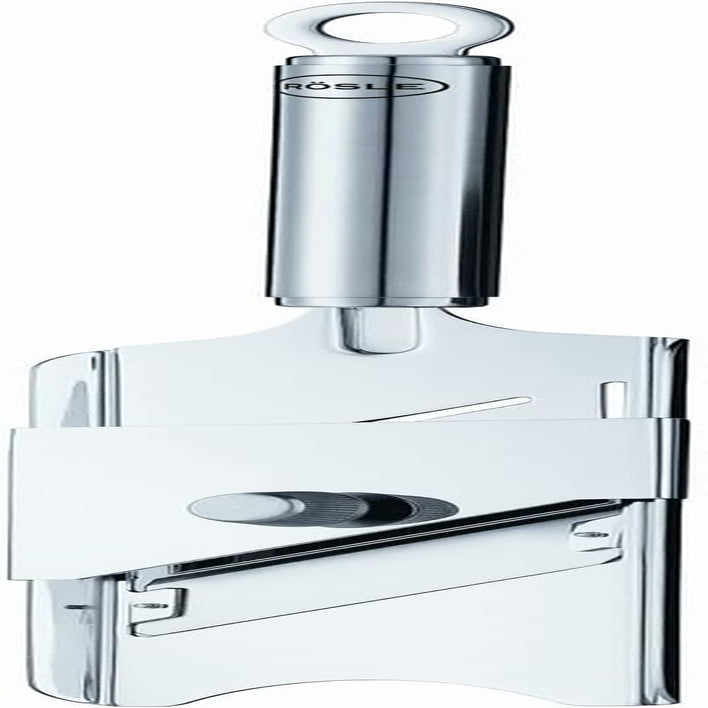 Affettatrice Gourmet RÖSLE Affettatrice di alta qualità per tartufi, funghi pregiati, parmigiano, ravanelli, fette sottili, acciaio inox 18/10 Pelapatate Affettatrice Gourmet RÖSLE