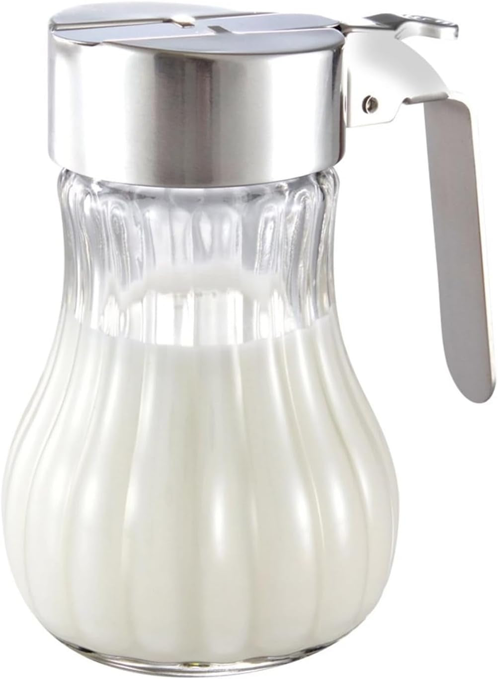 Tescoma CLASSIC tazza crema/miele 250 ml, acciaio inox e vetro robusto, ideale per la casa e la ristorazione, resistente e funzionale