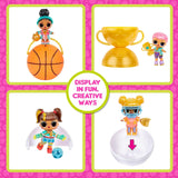 LOL Sorpresa! Collezione All-Star Sports Vault Tots - Include 1 bambola, confezione corazzata, 12 bambole da collezione, 8 accessori unboxing, ideale dai 4 anni in su, Rosa