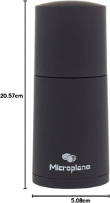 Macinaspezie Microplane Nero per Noce Moscata, Cannella, Fava Tonka, Pepe Lungo e Altre Spezie Secche Macina e Macinini Naty Shop