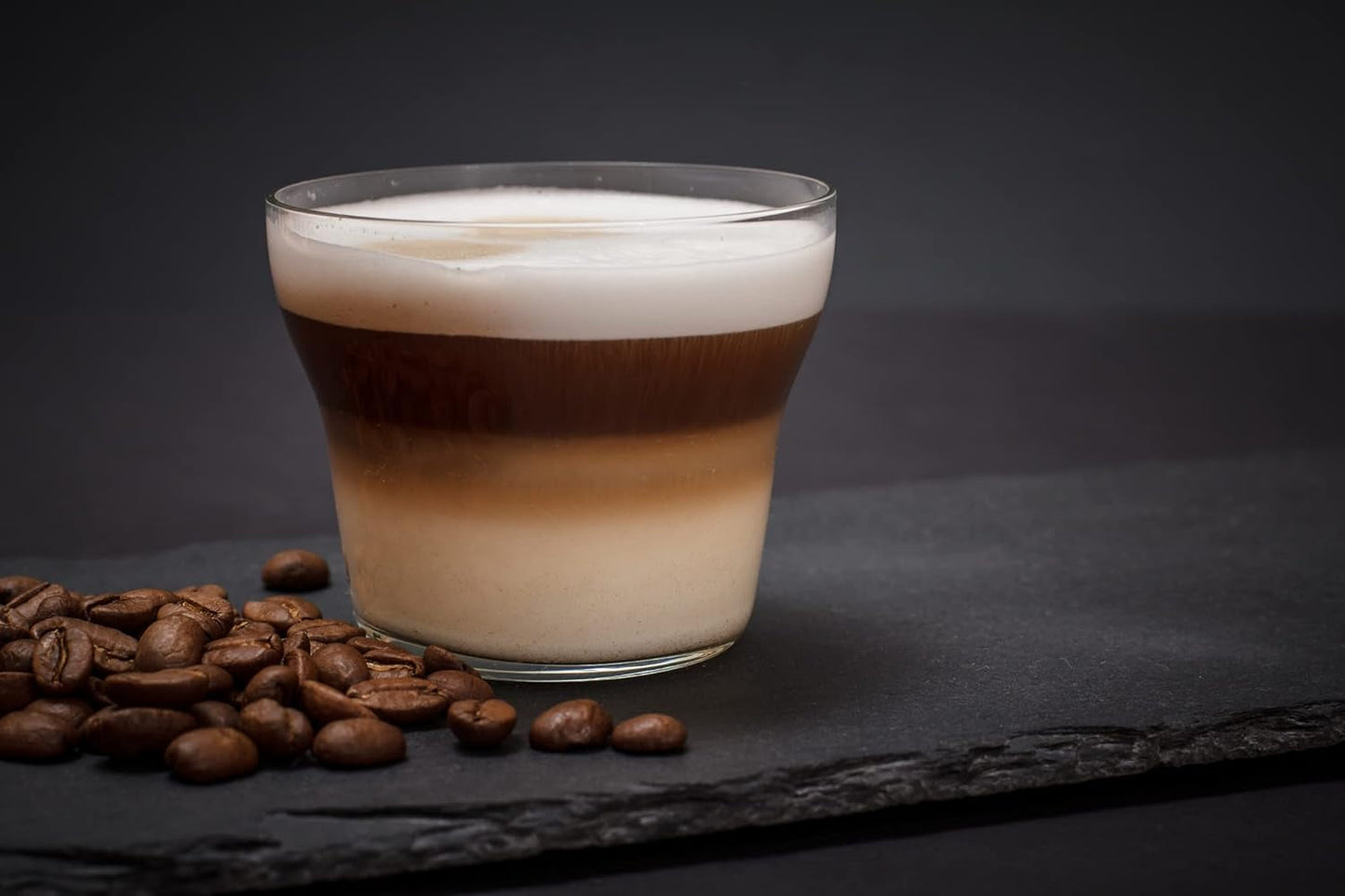 Espresso Kaffeebohnen strong 500g, Barista Kaffee schokoladig und säurearm, Espressobohnen, Bohnenkaffee mit Arabica und Robusta, crema fine, ideale per cappuccino