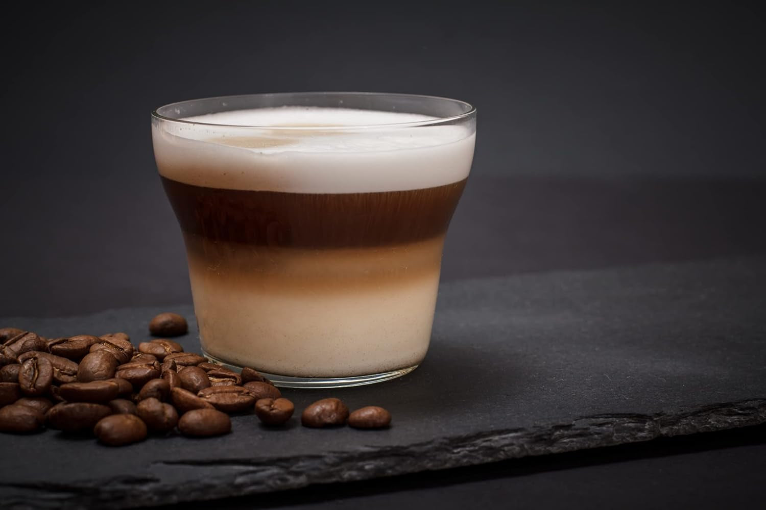 Espresso Kaffeebohnen strong 500g, Barista Kaffee schokoladig und säurearm, Espressobohnen, Bohnenkaffee mit Arabica und Robusta, crema fine, ideale per cappuccino