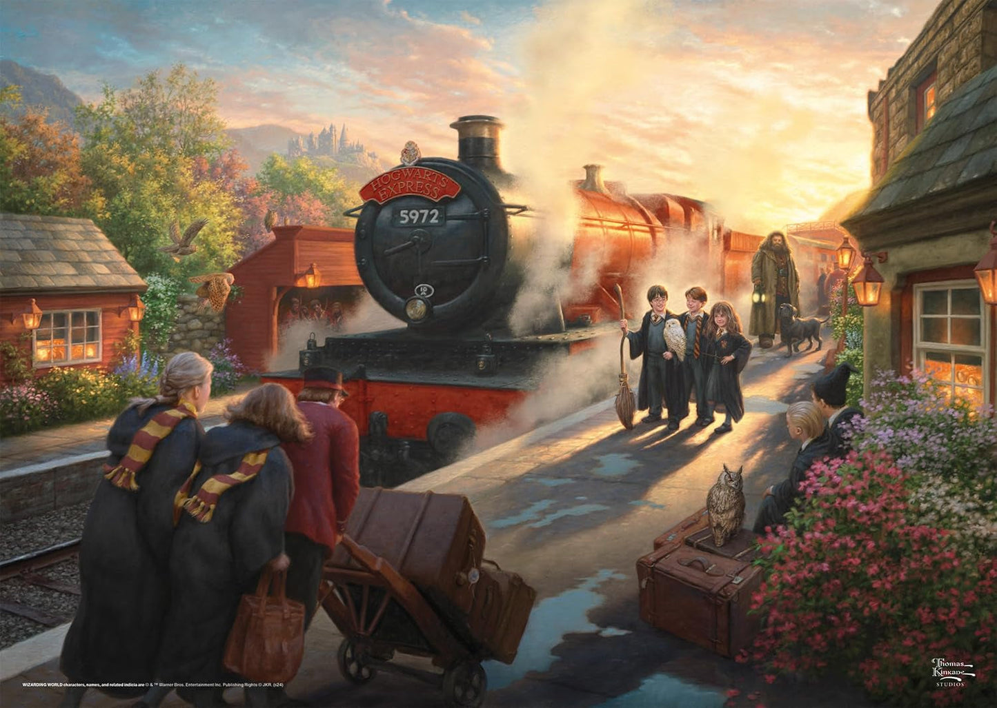 Il mondo magico di Harry Potter Hogwarts Express Puzzle Naty Shop
