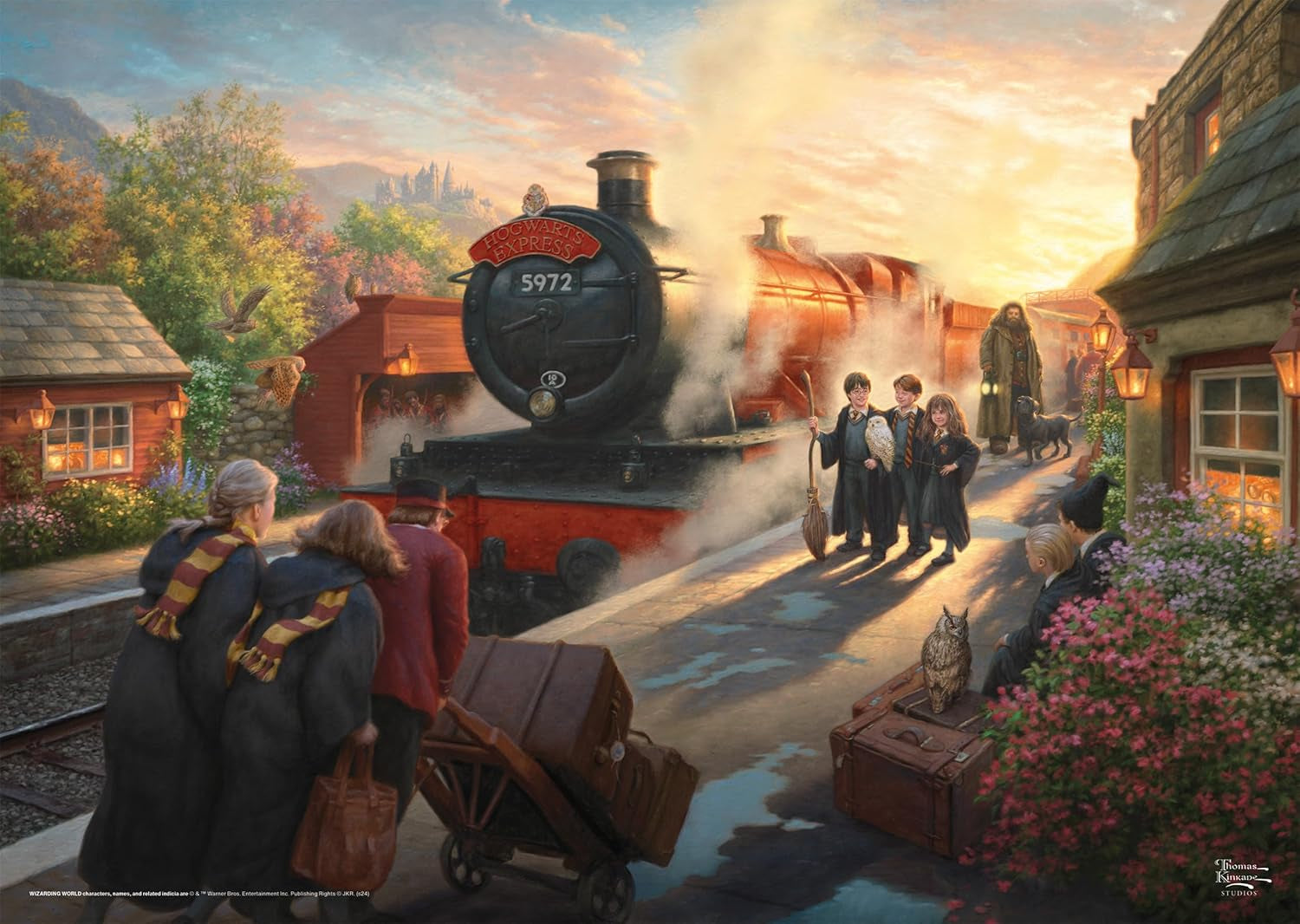 Il mondo magico di Harry Potter Hogwarts Express Puzzle Naty Shop