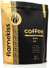 Caffè in grani da 1 kg – Chicchi di caffè espresso Arabica e Robusta di alta qualità, tostati a mano su fuoco a legna per un'esperienza ricca e aromatica di caffè in grani interi