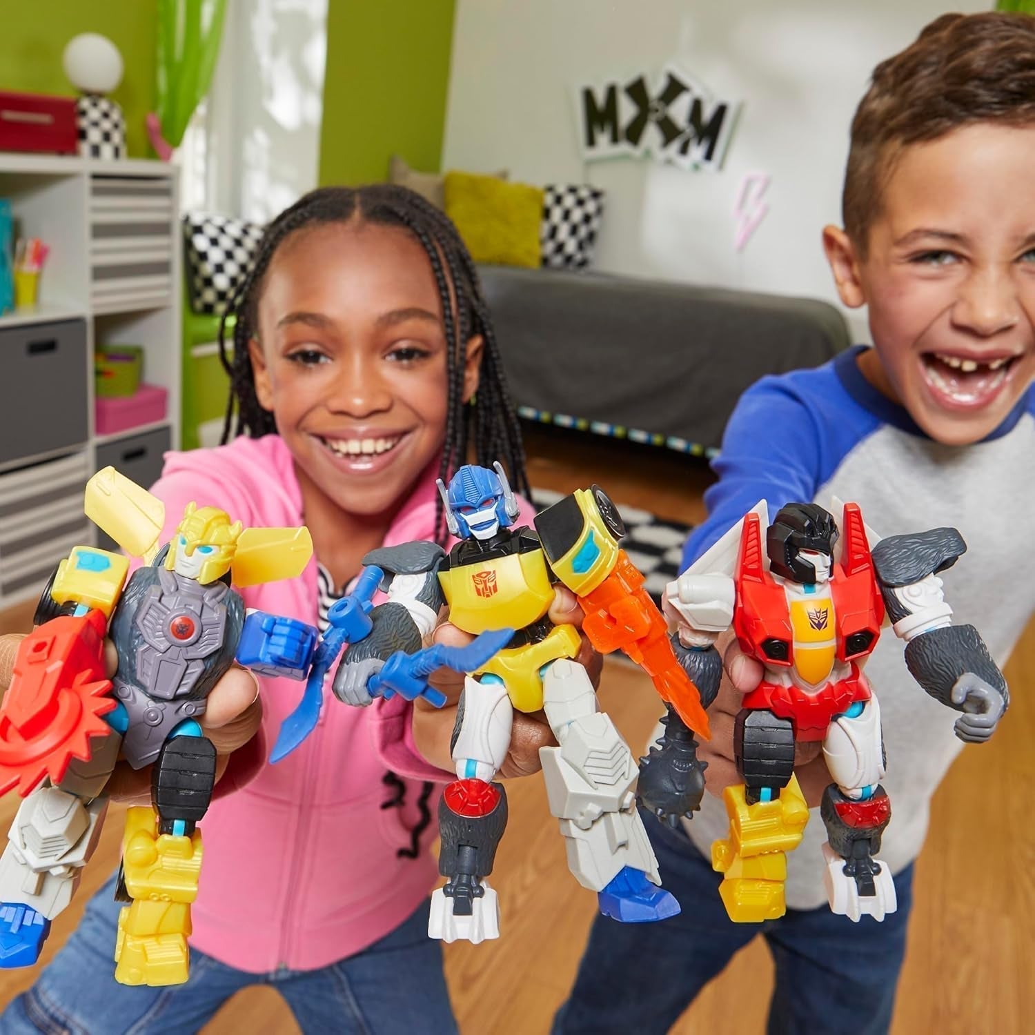 Transformers Mixmashers Starscream Action Figure personalizzabili e accessori Action Figures Naty Shop