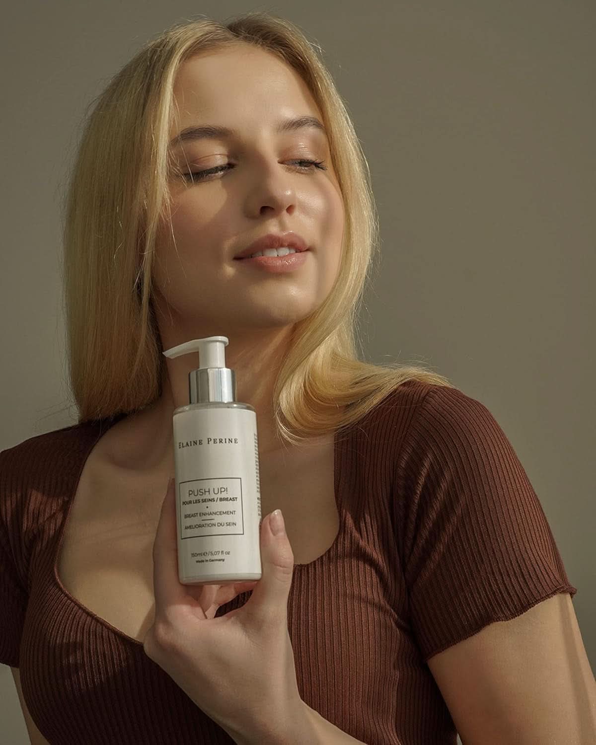 Crema per l'ingrandimento del seno e il lifting del seno, ingredienti naturali - PUSH UP! di Elaine Perine™ Cosmetici e Beauty Naty Shop