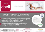 15000000534 Douceur Infinie Trapunta, leggera, poliestere, bianco, bianco, 240 X 260 cm Trapunte e trapunte Naty Shop