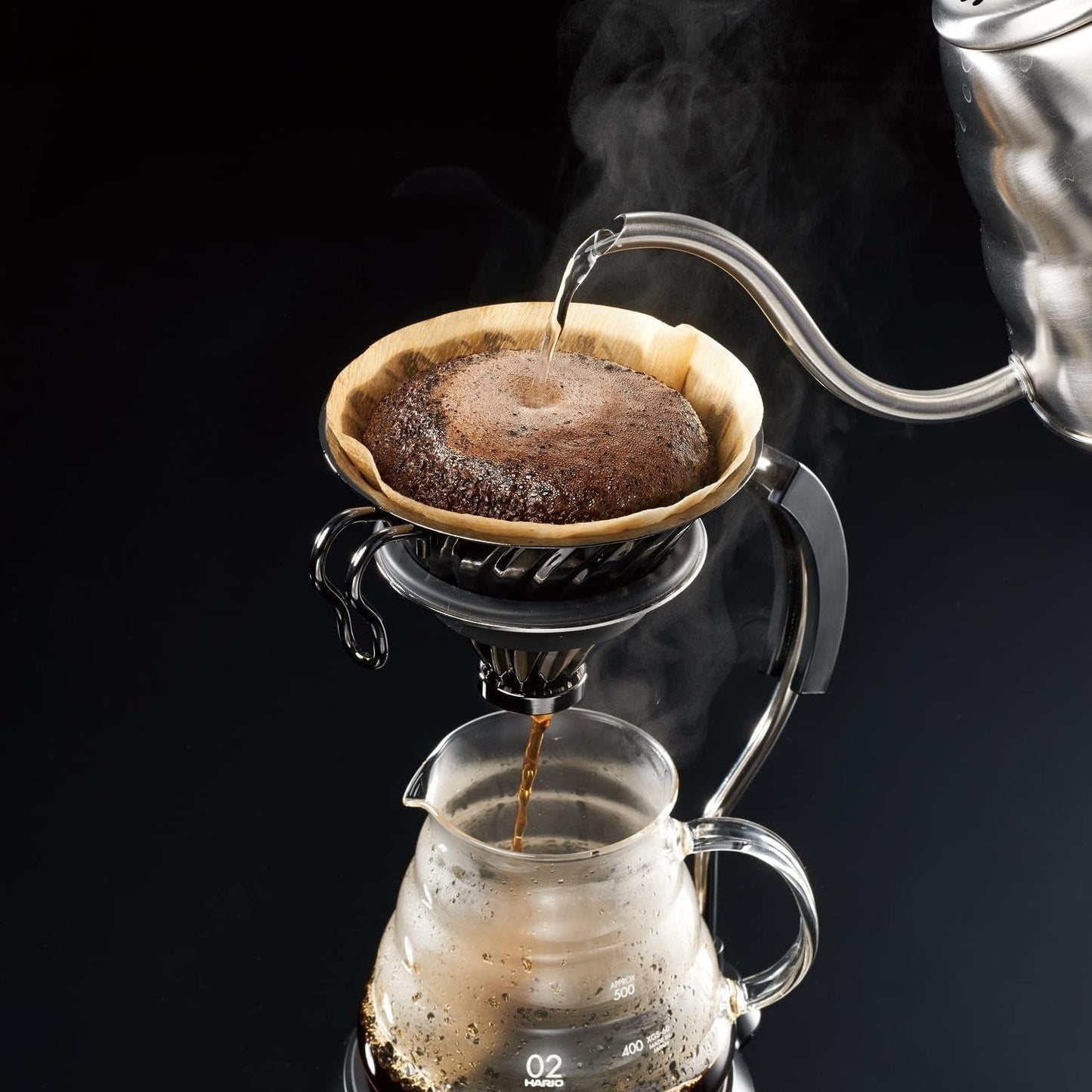 Gocciolatore caffè in metallo V60