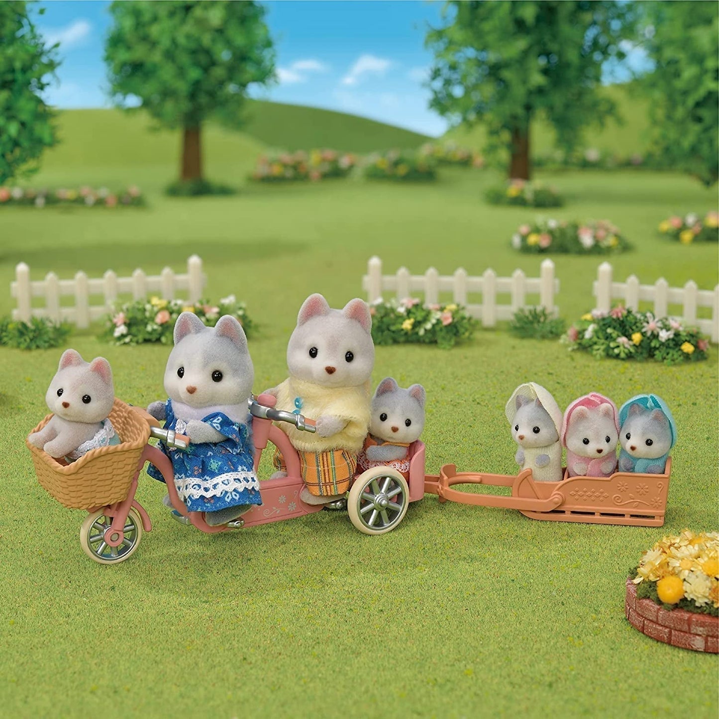 Sylvanian Families L5636 Bambole Husky Family Naty Shop